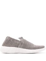 Kurt Geiger London baskets métallisées Lorna - Gris