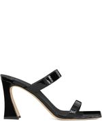 Giuseppe Zanotti sandales Flame en cuir verni - Noir - thumbnail