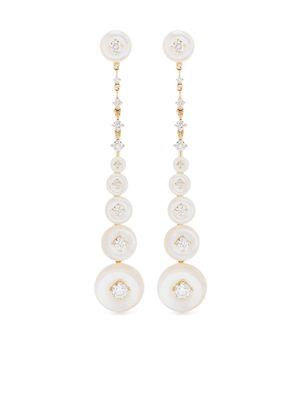 Fernando Jorge boucles d'oreilles Surrounding en or 18ct - Jaune