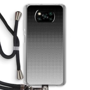 Musketon Halftone: Xiaomi Poco X3 NFC Transparant Hoesje met koord