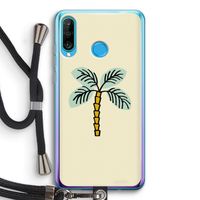 Palmboom: Huawei P30 Lite Transparant Hoesje met koord