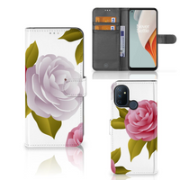 OnePlus Nord N100 Hoesje Roses - thumbnail