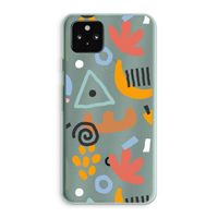 Abstract: Google Pixel 5a 5G Transparant Hoesje Abstract: Google Pixel 5a 5G Transparant Hoesje