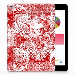 Tablet BackCover Apple iPad 9.7 2018 | 2017 Angel Skull Rood