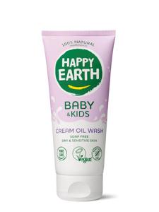 Happy Earth Wasgel creme olie baby & kids