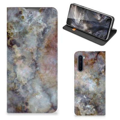 OnePlus Nord | Standcase | Marmer Grijs