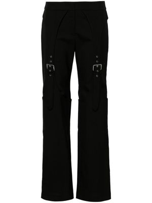 Blumarine pantalon à effet guêpière - Noir