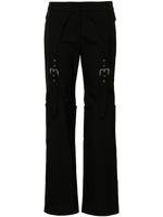 Blumarine pantalon à effet guêpière - Noir