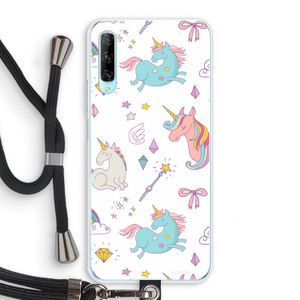 Fantasiewereld: Huawei P Smart Pro Transparant Hoesje met koord