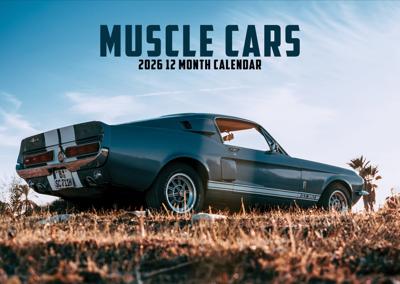 American Muscle Cars A3 Kalender 2026