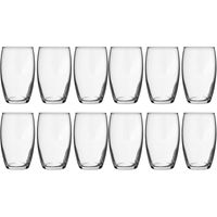 12x Tumbler waterglazen 360 ml