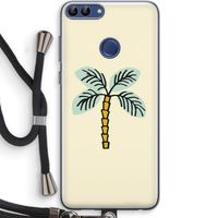 Palmboom: Huawei P Smart (2018) Transparant Hoesje met koord