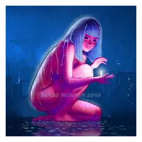 Blade Runner: Black Lotus Original Television Soundtrack by Various Artists Vinyl LP Neon Violet - thumbnail