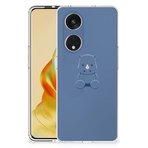 OPPO Reno8 T 5G Telefoonhoesje met Naam Baby Rhino