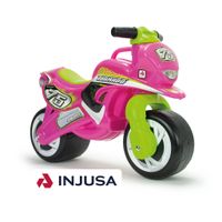 Injusa Tornado Loopmotor Roze/Groen Injusa Tornado Loopmotor Roze/Groen