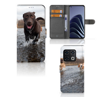 OnePlus 10 Pro Telefoonhoesje met Pasjes Honden Labrador