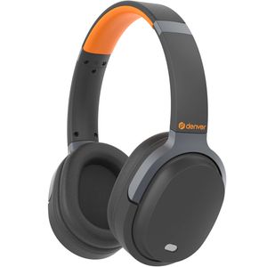 Denver BTN-210 hoofdtelefoon/headset Draadloos Hoofdband Oproepen/muziek USB Type-C Bluetooth Zwart