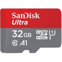 SanDisk Ultra microSD flashgeheugen 32 GB MiniSDHC UHS-I Klasse 10 - thumbnail