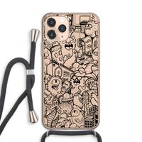 Vexx Black City : iPhone 11 Pro Transparant Hoesje met koord