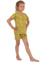 Katoenen meisjes shortama zonnen