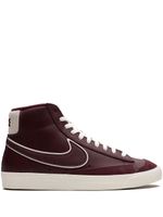 Nike baskets montantes Blazer 77' PRM - Rouge - thumbnail