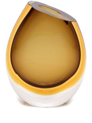 Gardeco vase 96 bicolore en verre - Jaune