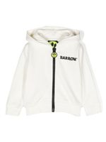 Barrow kids hoodie en coton à logo imprimé - Blanc - thumbnail