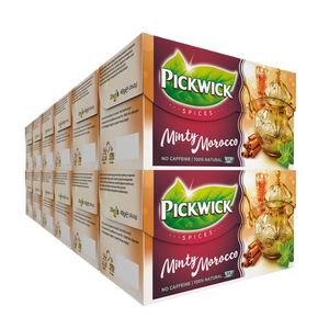 Pickwick - Spices Minty Morocco zwarte thee - 12x 20 zakjes