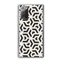 Crazy pattern: Samsung Galaxy Note 20 / Note 20 5G Transparant Hoesje