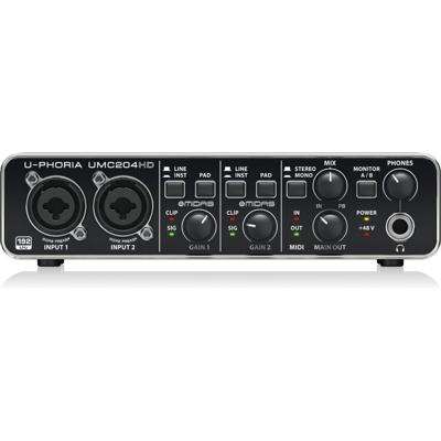 Behringer U-Phoria UMC204HD USB Audio-interface
