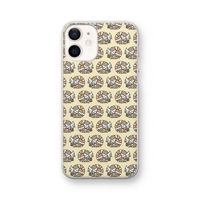 Slapende poes: iPhone 12 Transparant Hoesje
