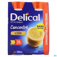 Delical Geconcentr. Koffie 4x200ml