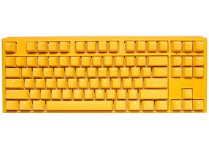 Ducky One 3 Yellow TKL Gaming Tastatur RGB LED - MX-Speed-Silver US toetsenbord USB