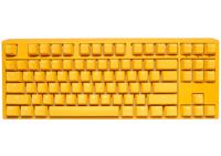 Ducky One 3 Yellow TKL Gaming Tastatur RGB LED - MX-Black US toetsenbord USB