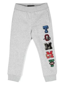 Tommy Hilfiger Junior pantalon de jogging à logo imprimé - Gris