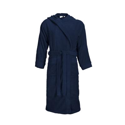 The One Badjas met capuchon 420 gram Donker blauw-XXL/XXXL
