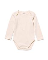 HEMA Baby romper met stretch beige (beige)