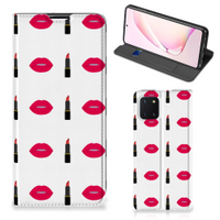 Samsung Galaxy Note 10 Lite Hoesje met Magneet Lipstick Kiss