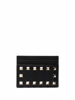 Valentino Garavani porte-cartes Rockstud - Noir