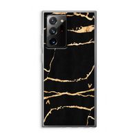 Gouden marmer: Samsung Galaxy Note 20 Ultra / Note 20 Ultra 5G Transparant Hoesje