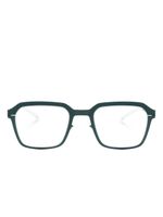 Mykita lunettes de vue Garland à monture carrée - Vert