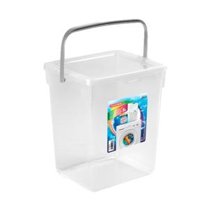 Plasticforte Opbergbox - kunststof - met deksel - transparant - 5 L