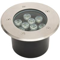 Inbouw LED Grondspot RVS - 9W - IP67 Waterdicht - 4000K Natuurlijk Wit