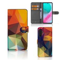Samsung Galaxy M54 | Book Case | Polygon Color