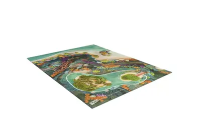 Speelkleed Koraal rif van Carpeto 120 x 90 cm