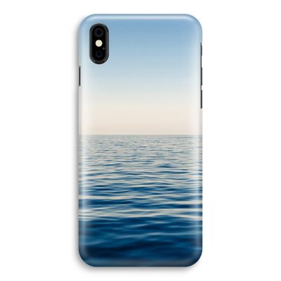 Water horizon: iPhone Xs Volledig Geprint Hoesje