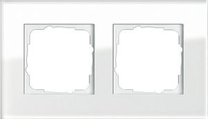 Gira Esprit afdekraam 2-voudig melkglas 021212