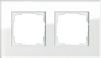 Gira Esprit afdekraam 2-voudig melkglas 021212