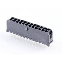 Molex 430452429 Male header, inbouw (standaard) Totaal aantal polen: 24 Rastermaat: 3.00 mm Inhoud: 1 stuk(s) Tray - thumbnail