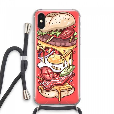 Diet Coke Please: iPhone XS Max Transparant Hoesje met koord